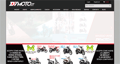 Desktop Screenshot of dvmoto.it