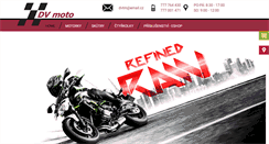 Desktop Screenshot of dvmoto.cz