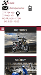 Mobile Screenshot of dvmoto.cz